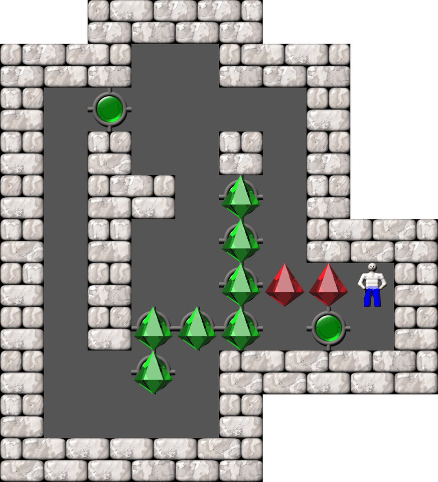 Sokoban Quagmire 2 level 3